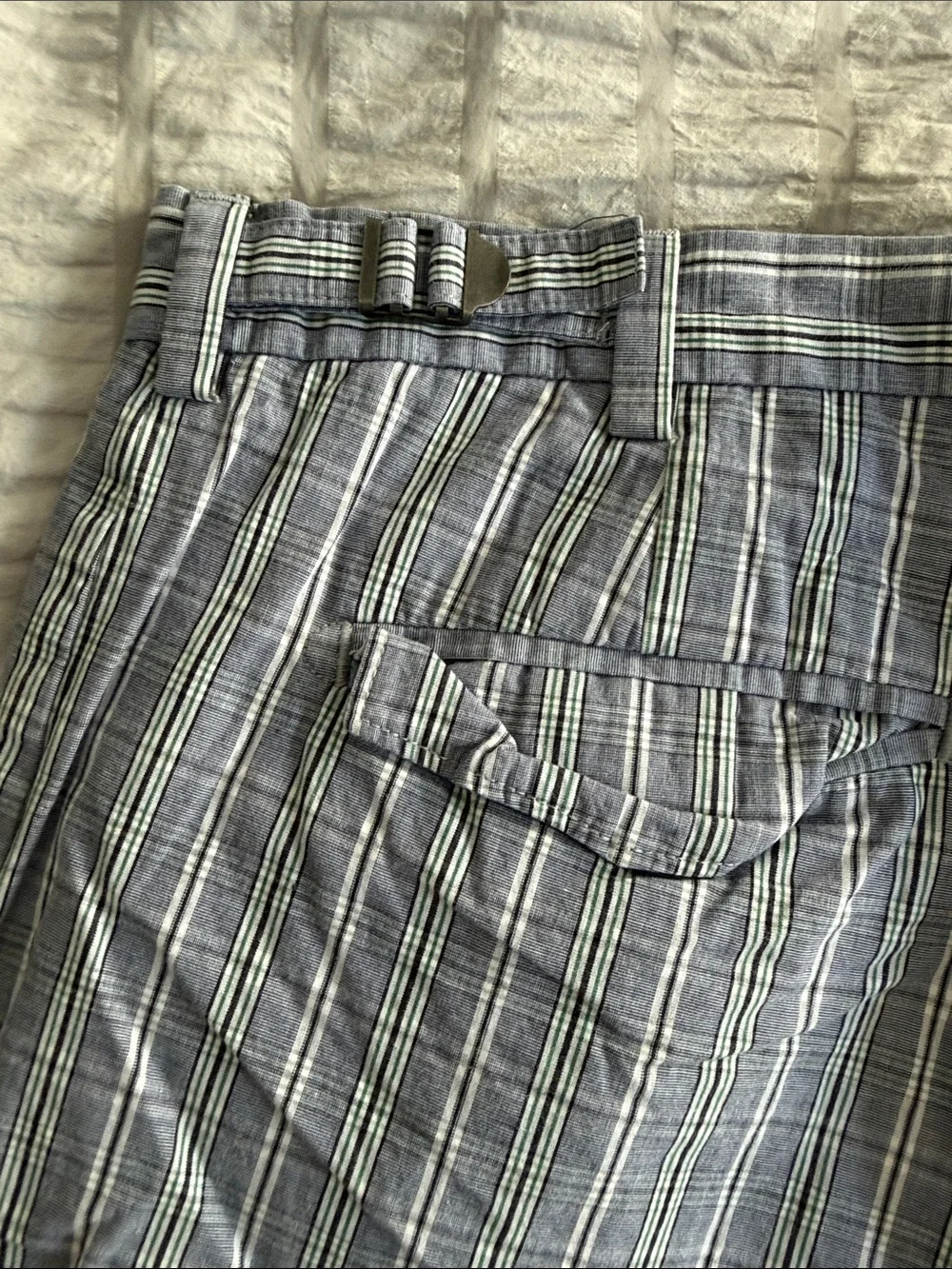 Banana Republic Striped Linen-Blend Shorts